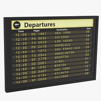 Flight Information Board