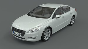 3D Peugeot 508