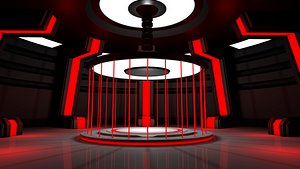 3D Sci Fi Room