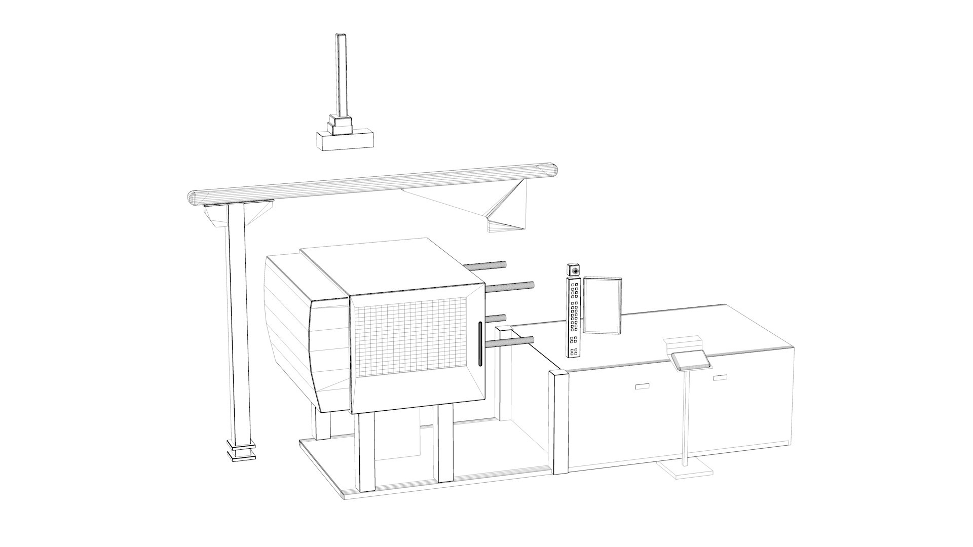 3D Industrial Equipment Model - TurboSquid 2106909