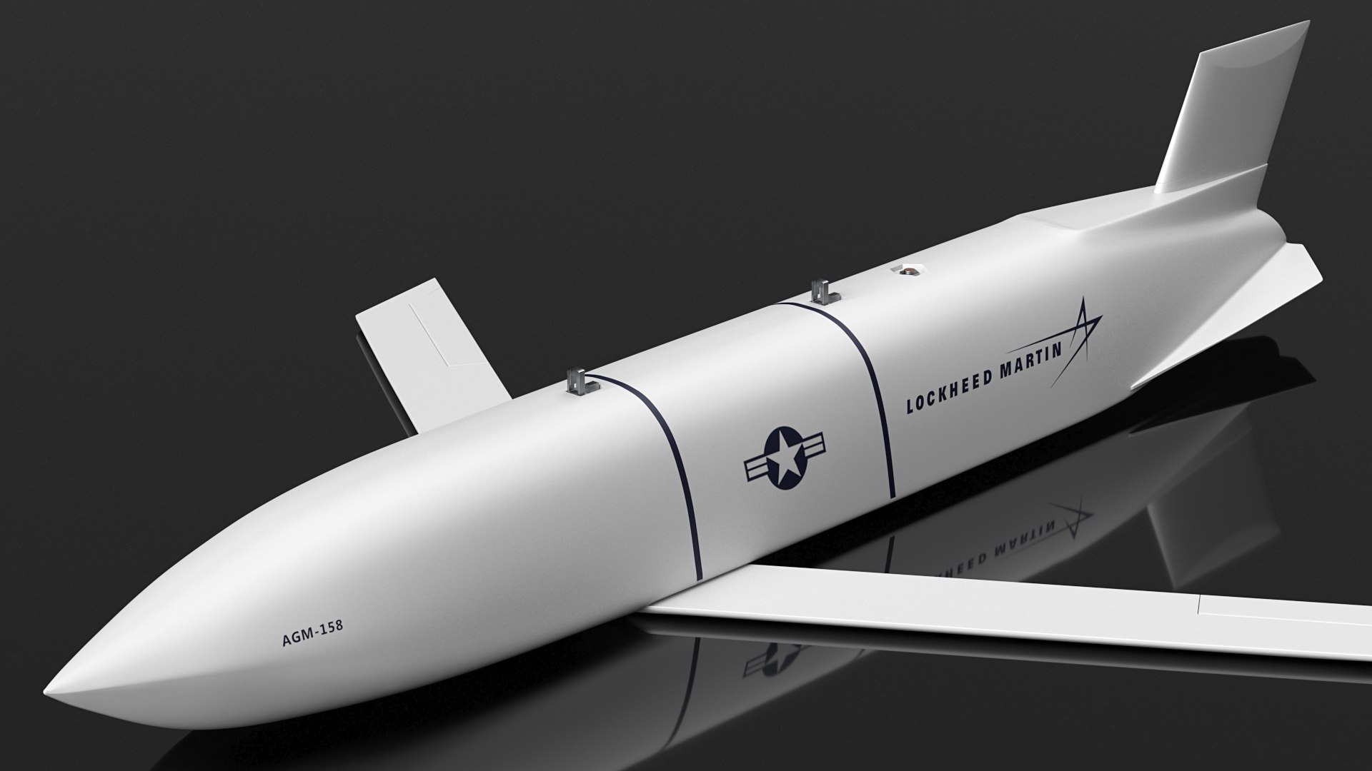 AGM 158 JASSM Flight model https://p.turbosquid.com/ts-thumb/0C/1r4Rno/vs/agm158jassmflight3dmodel008/jpg/1617640448/1920x1080/fit_q87/cb16a83e7bc4a0a20d09b0ea230827a4f4157dcd/agm158jassmflight3dmodel008.jpg