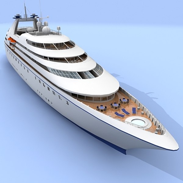 3ds max boat cruise ship