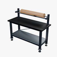 Packing Roll Workbench 1500x610mm Configuration 05