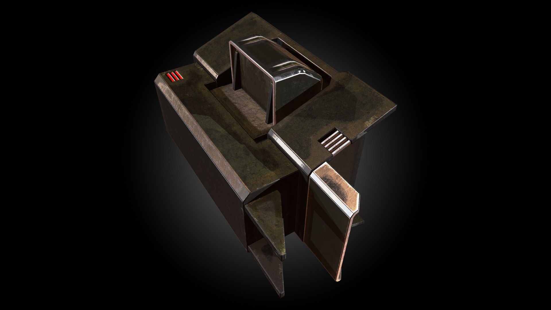 Block Control D 3D model - TurboSquid 1737323