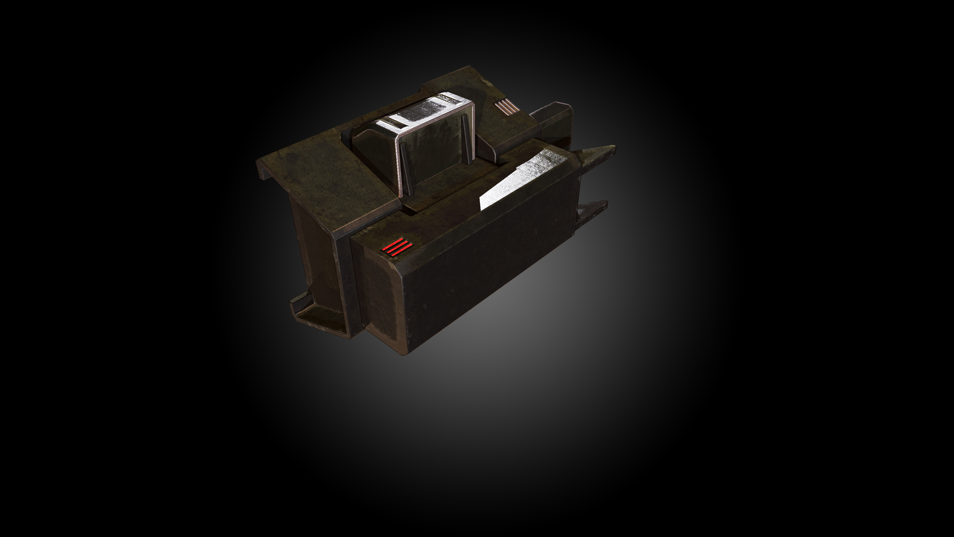 Block Control D 3D model - TurboSquid 1737323