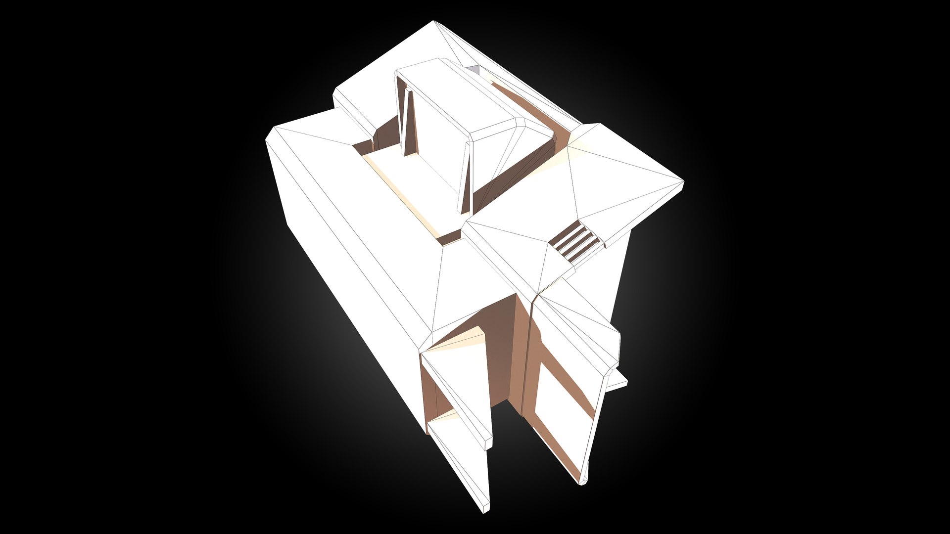 Block Control D 3D model - TurboSquid 1737323