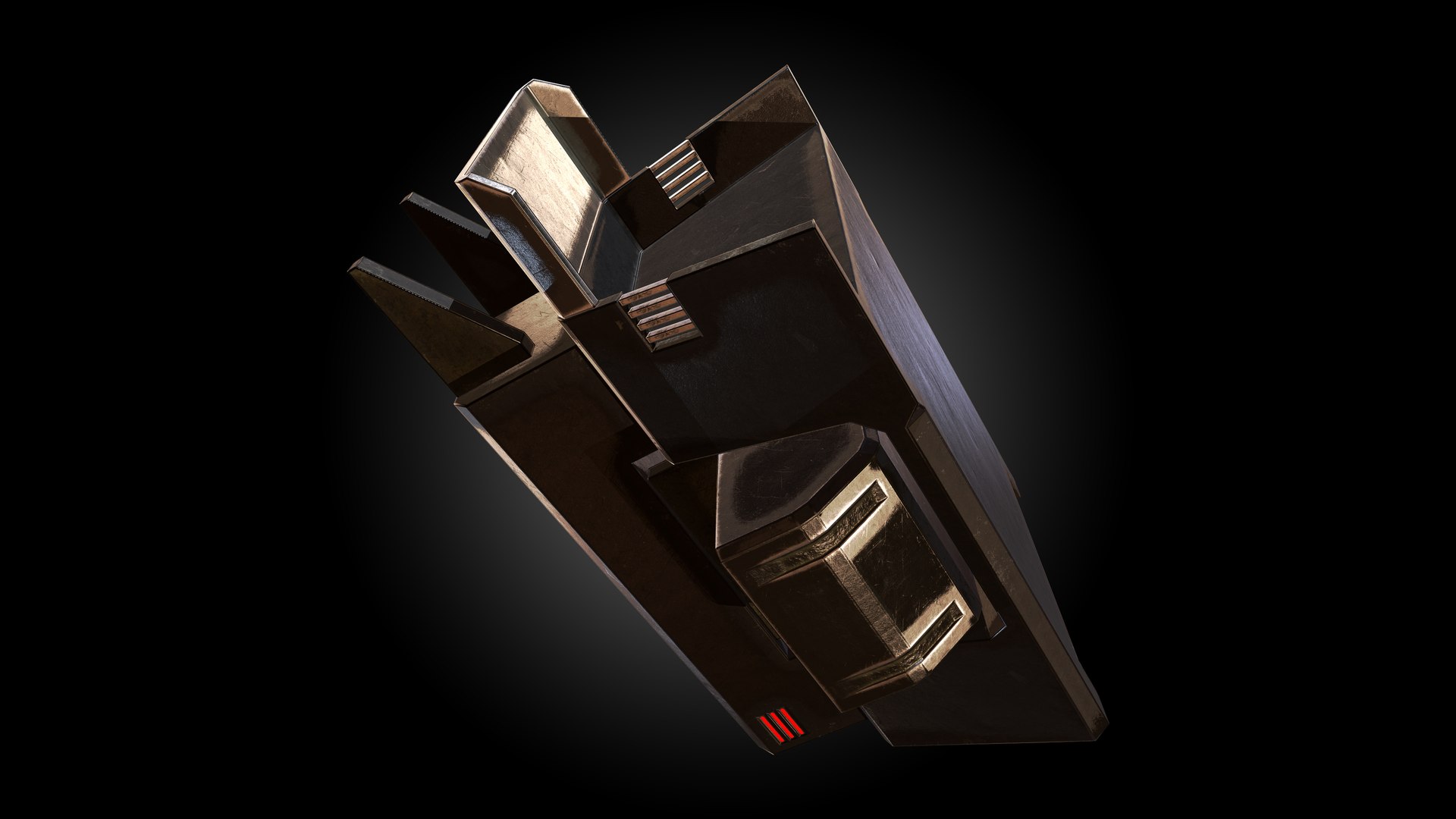 Block Control D 3D model - TurboSquid 1737323