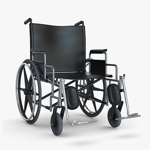 wheelchair chair wheel 3d model