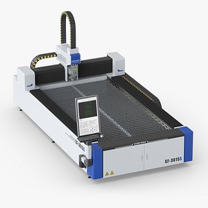 Senfeng SF3015S Laser Cutting Machine Rigged