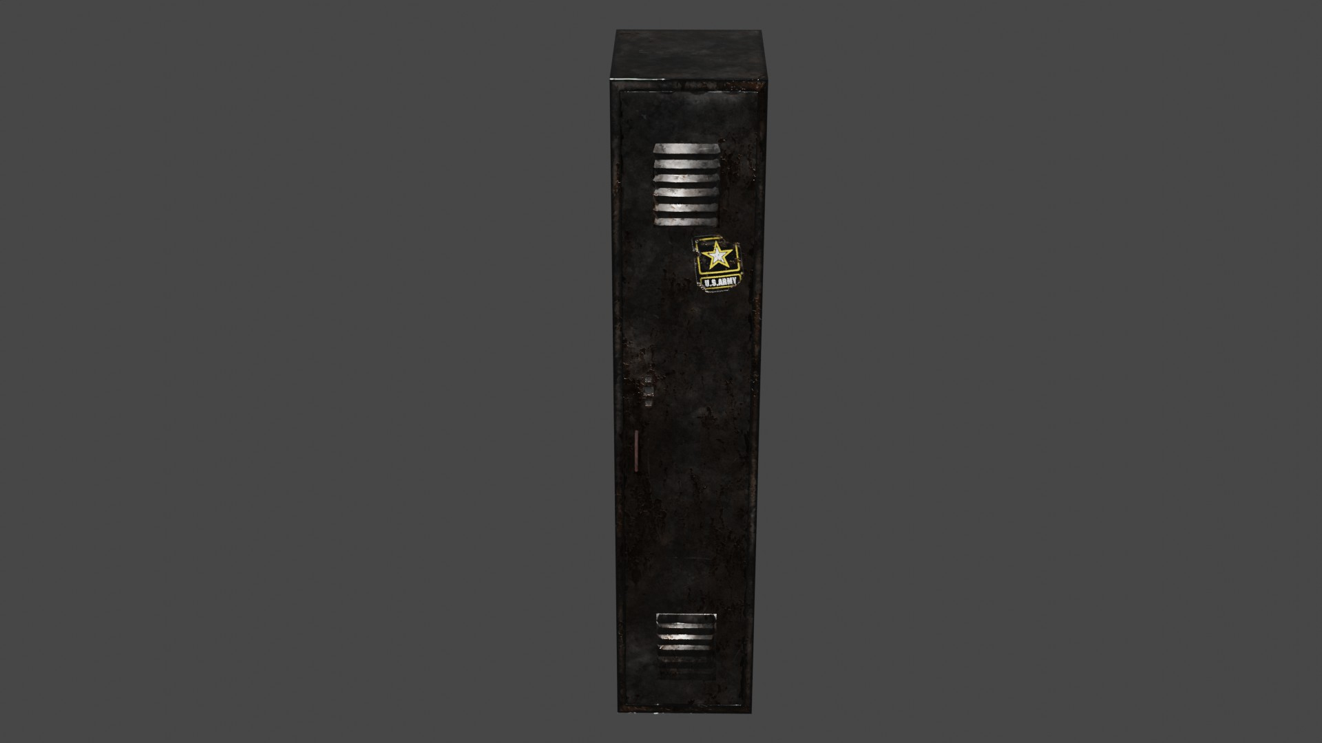 Game Ready Metal Locker 3D model - TurboSquid 2093911
