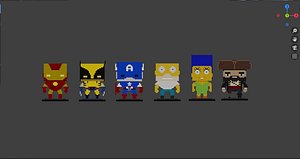 Voxel Character