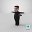 Cartoon Kim Jong Un