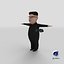Cartoon Kim Jong Un