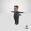 Cartoon Kim Jong Un