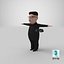 Cartoon Kim Jong Un