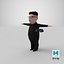 Cartoon Kim Jong Un