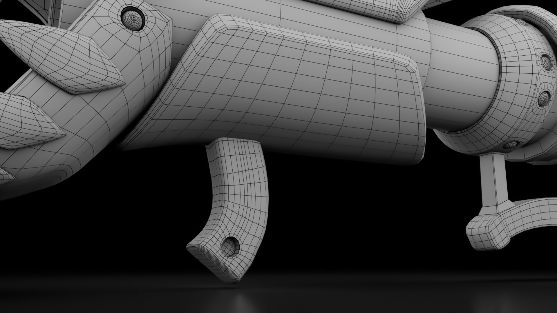 Jinx Fishbones Rocket Launcher 3D Model - TurboSquid 2371202