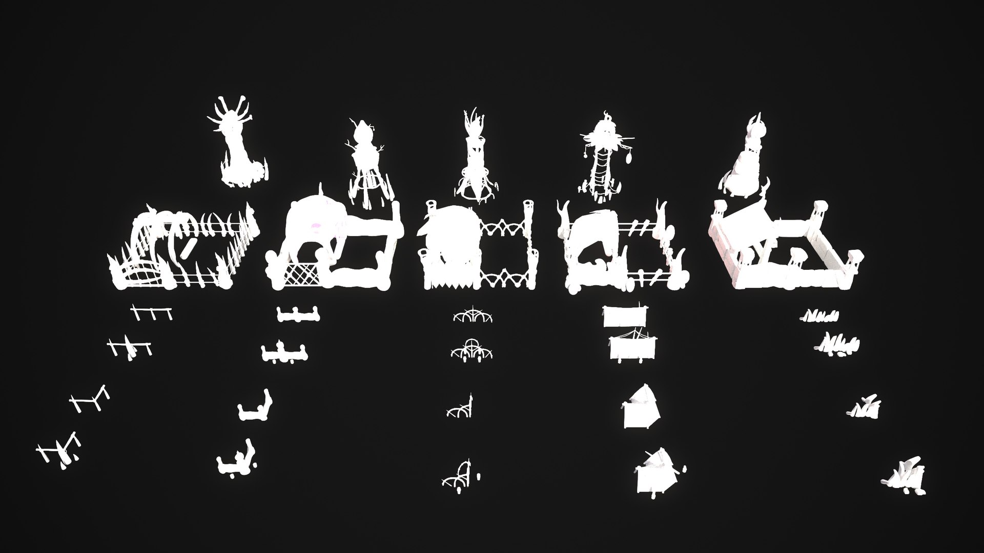 3D Totem Cage Fance assets for games stylized 3D model model https://p.turbosquid.com/ts-thumb/0C/Nl1JhM/ud/buildingsample_016/jpg/1733672252/1920x1080/fit_q87/a01a3f2297aaa12c4f690e93b04106fbf0bed096/buildingsample_016.jpg