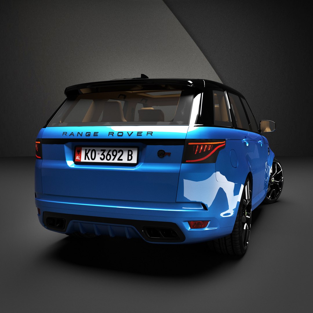 Range Rover Sport Svr 3D Model - TurboSquid 1721441