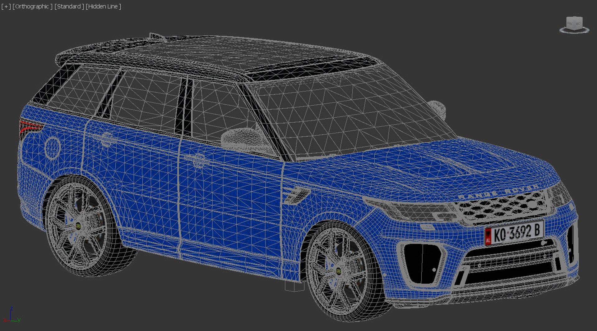 Range Rover Sport Svr 3D Model - TurboSquid 1721441