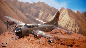 Old Plane 1 3D model