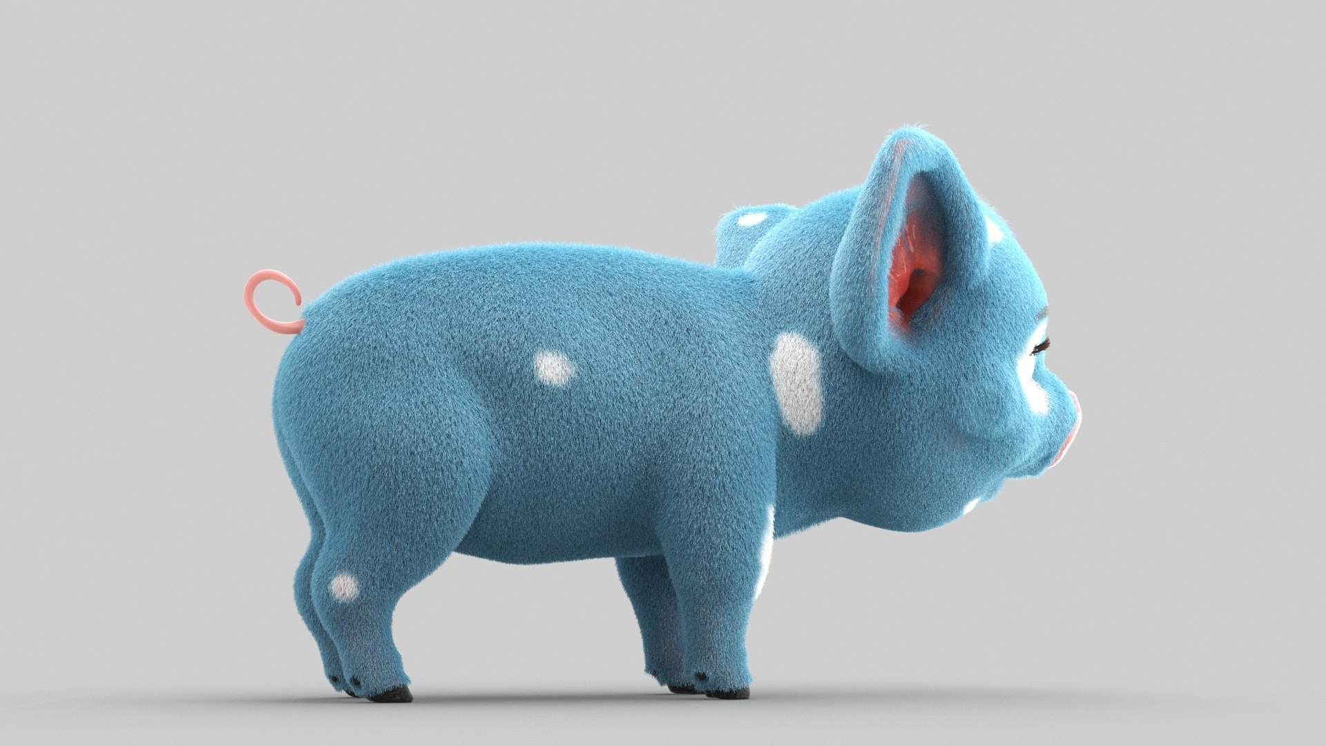 Cartoon Piglet model - TurboSquid 1818982