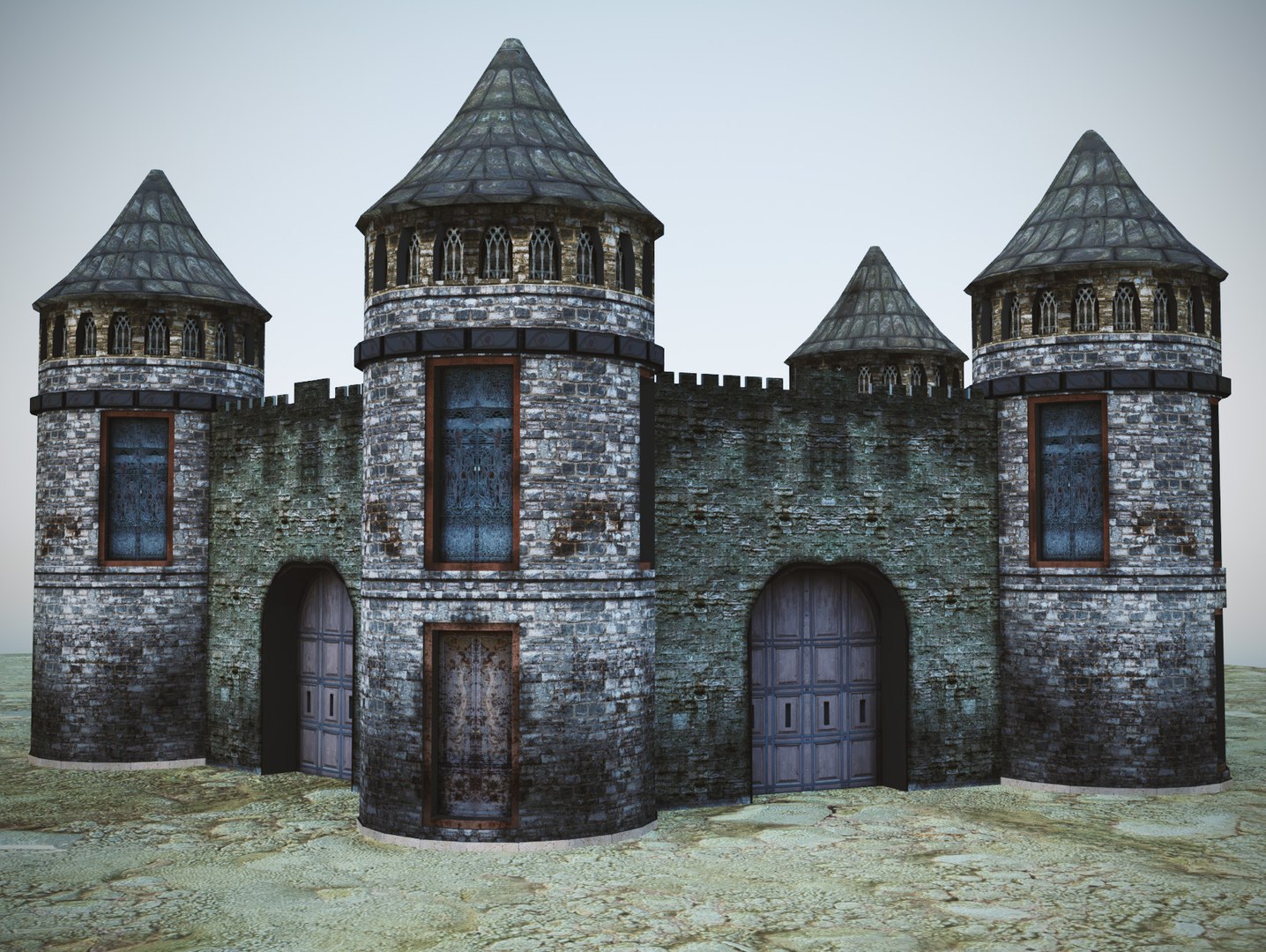3d Games Castle Model