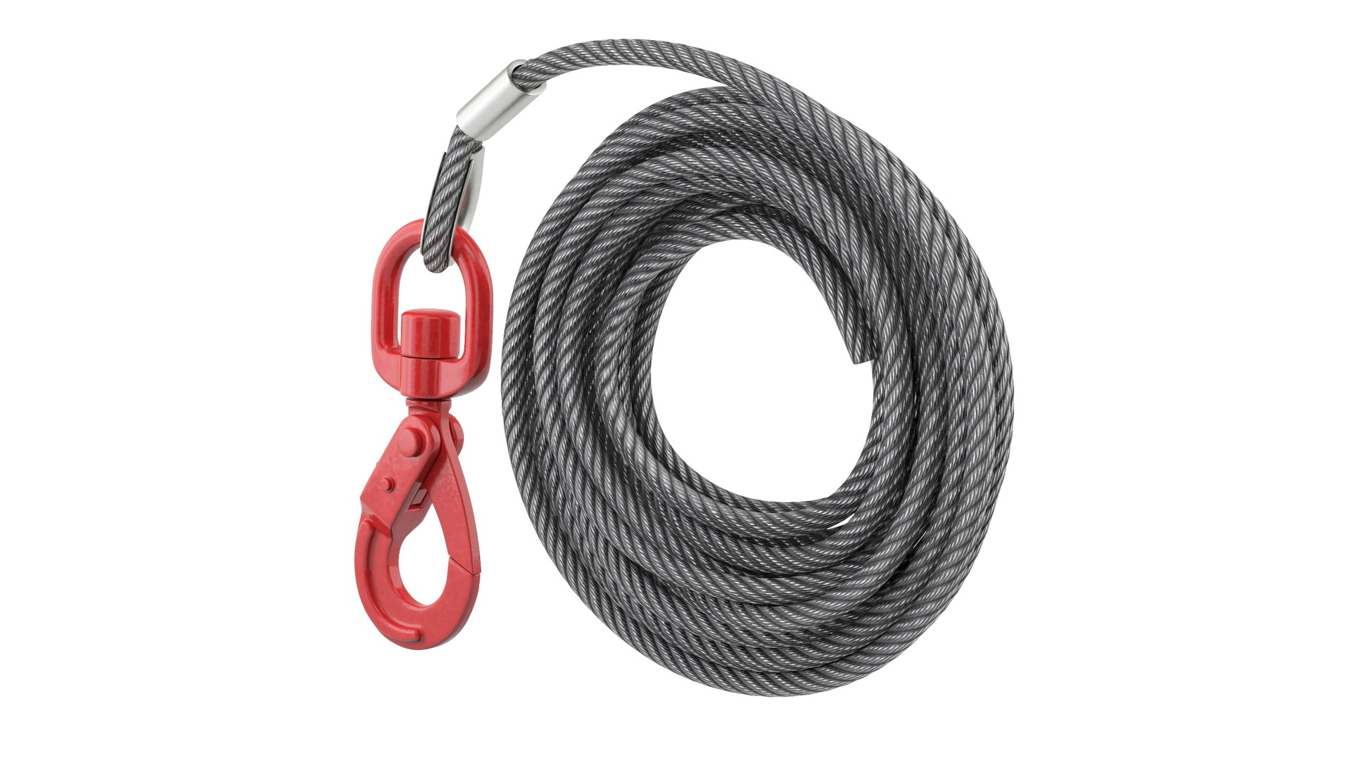Cable With Hook 3D Model - TurboSquid 2053137