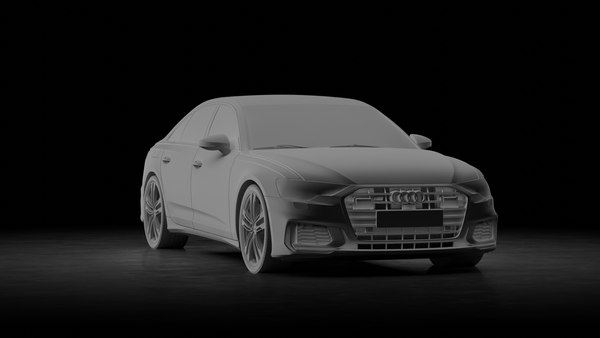 3D Audi s6 Sedan c8 2019