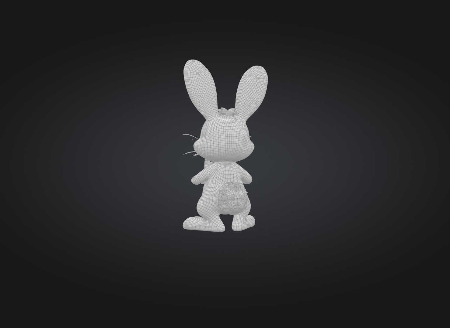 3D Cute Cartoon Rabbit Model - TurboSquid 2287958