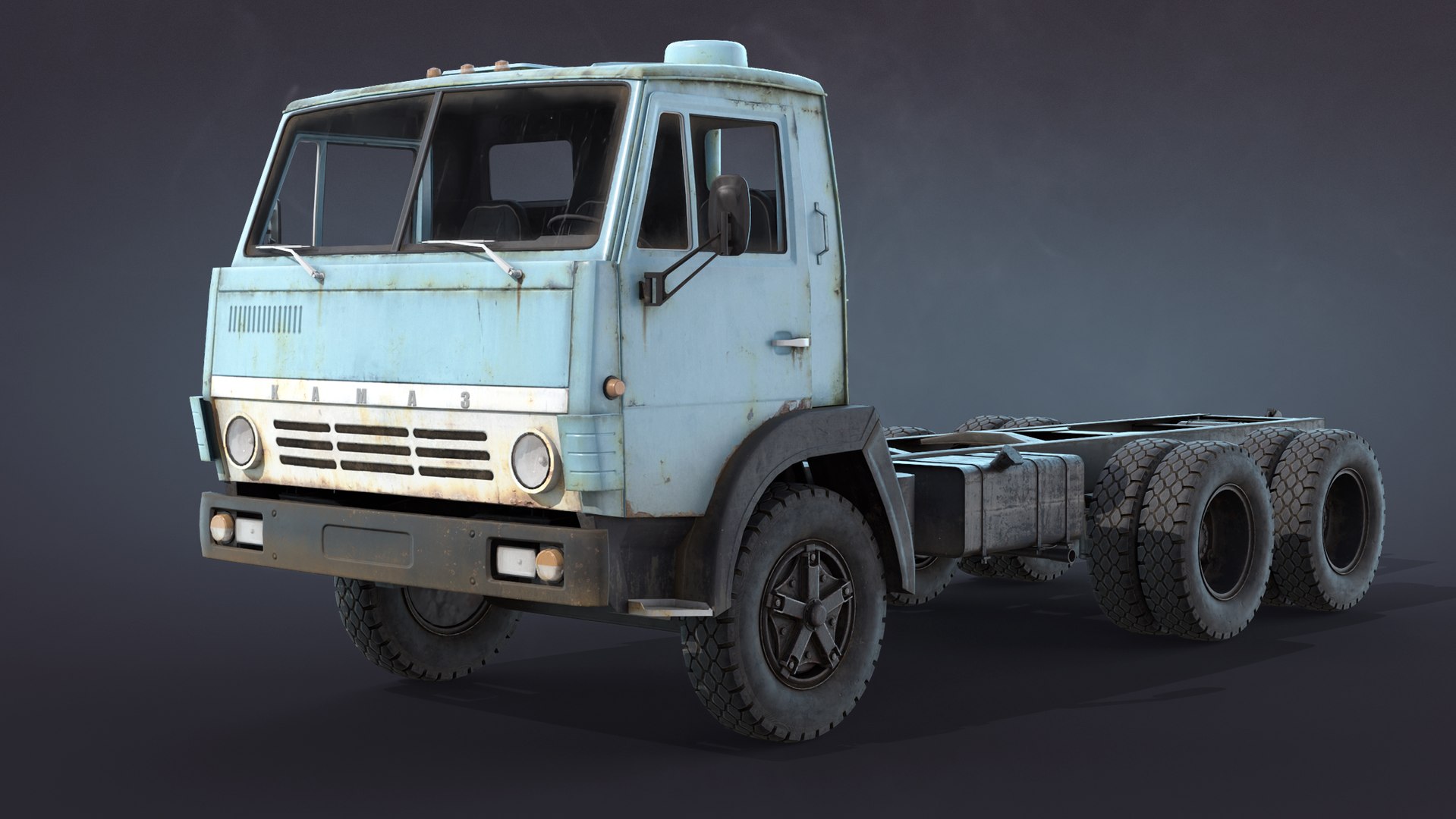3D ready kamaz 5320 https://p.turbosquid.com/ts-thumb/0C/hUNj6T/KV/11_kamaz_chassis_render/jpg/1638438465/1920x1080/fit_q87/7b940f19bfd0d19a8f9244cd37b2947c714ccad1/11_kamaz_chassis_render.jpg