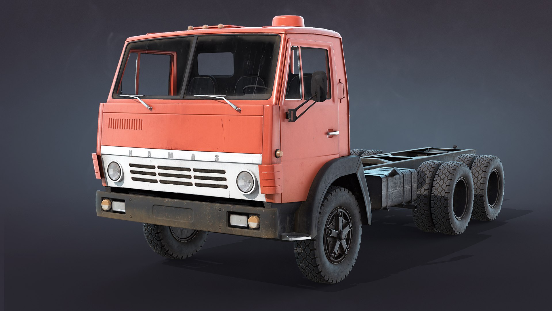 3D ready kamaz 5320 https://p.turbosquid.com/ts-thumb/0C/hUNj6T/aK/01_kamaz_chassis_render/jpg/1638438466/1920x1080/fit_q87/7947fc79f7ef6cb4897b396578ed658c5fdd4249/01_kamaz_chassis_render.jpg