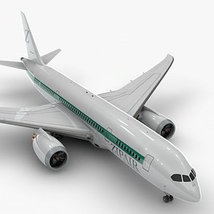3D boeing 787 dreamliner zipair
