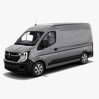 Renault Master Van L2H2 2024 with interior