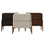 Litfad - Wood Scandinavian Accent Table Nightstand with Legs