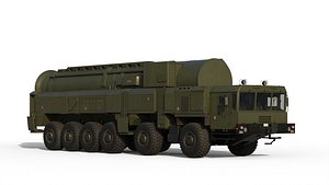 RS 26 Oreshnik Rubej IRBM 3D model