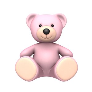 teddy bear 3d model