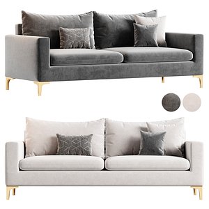 Naomi Velvet Sofa model