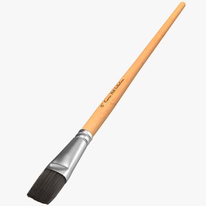 3d paint brush flat 2