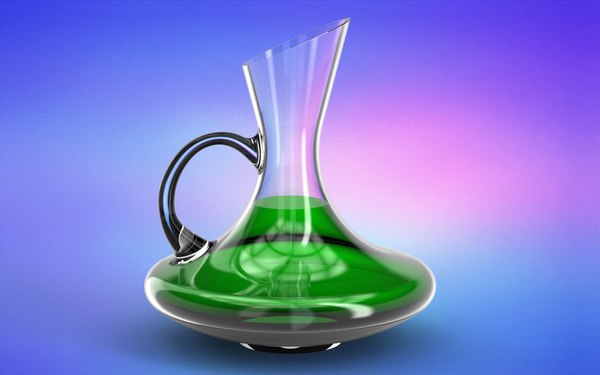 3D wine jug - TurboSquid 1532692