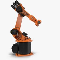 Kuka Robot KR 16-3 Rigged for Cinema 4D