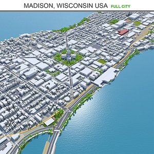 city area building model