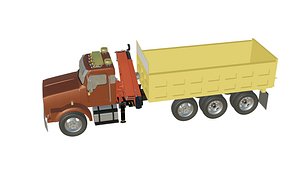 boom truck 3D model