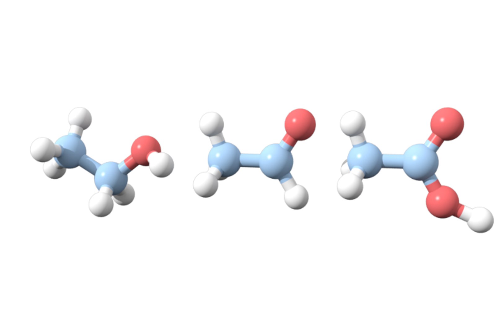 3D Alcohol Acetaldehyde Acetate Model - TurboSquid 1219798