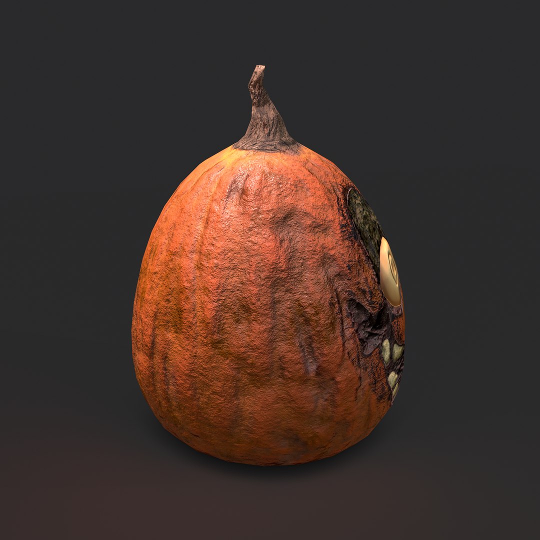 Creepy Jack O Lantern 3D Model TurboSquid 1796665 3