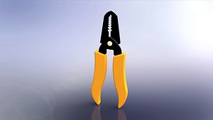 Wire stripper 3D model