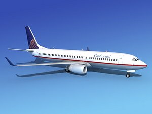 Boeing 737-800 Continental Airlines