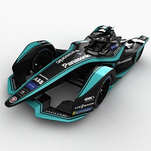 3D formula e race season model
