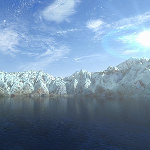 Terrain Mountain Range Lake 28 Landscape