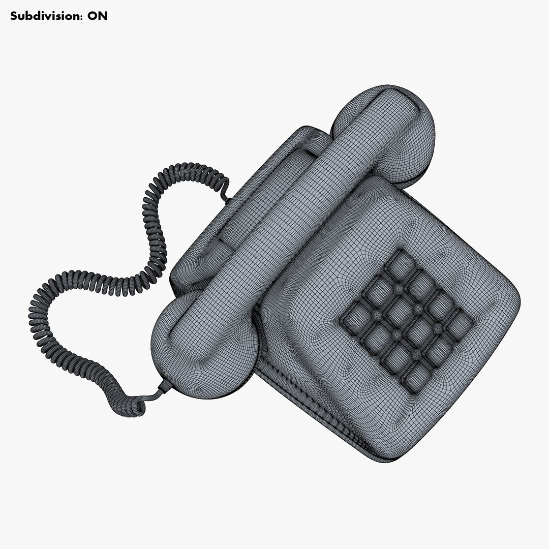 3D Retro Telephone M 3 https://p.turbosquid.com/ts-thumb/0D/Ri9GPx/BK/retro_telephone_m_3_wireframe_0014/jpg/1653332584/1920x1080/fit_q87/951c89de6f6c2f06db10a2d4d84dbafdd75d8169/retro_telephone_m_3_wireframe_0014.jpg